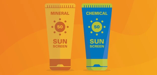تفاوت ضد آفتاب فیزیکی و شیمیایی گالری سلین بیوتی