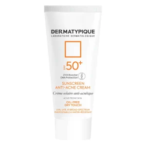 ضد آفتاب پوست چرب و جوشی درماتیپیک DERMATYPIQUE sunscreen anti-acne cream oil free