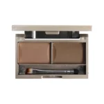 سایه ابرو کلیور کت دو رنگ مدل پلنگی 02 Clever Cat Eyebrow Powder Duo با ماندگاری بالا