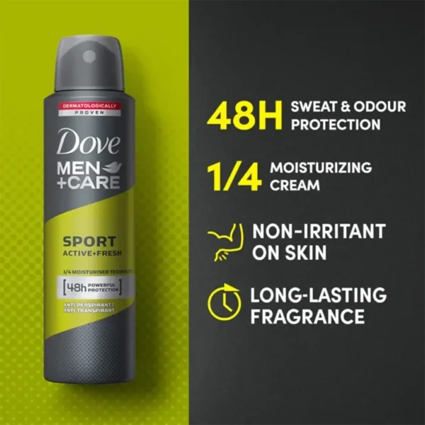 اسپری ضد تعریق مردانه داو Sport Active Fresh Dove