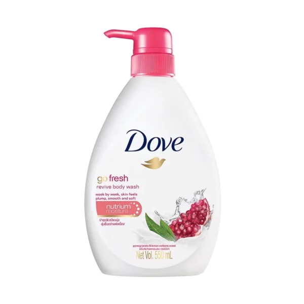 شامپو بدن داو مدل گو فرش با رایحه انار Dove go fresh revive body wash 550ml