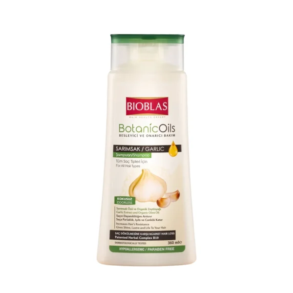 شامپو سیر بیوبلاس ضد ریزش و تقویت‌کننده مو Bioblas Garlic Shampoo