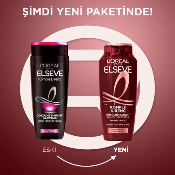 شامپو ضد ریزش مو لورال السیو مدل LOREAL Komple Direnc اصل