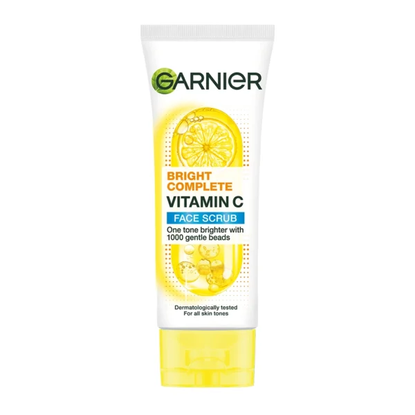 اسکراب صورت ویتامین C گارنیر مدل Bright Complete