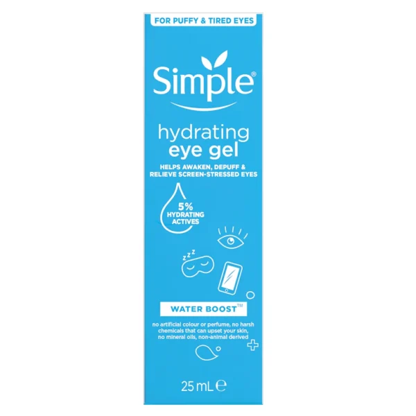 دور چشم سیمپل مدل آبرسان Hydrating Eye Gel Water Boost