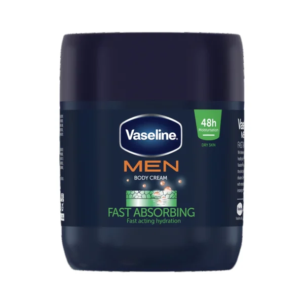 کرم بدن مردانه وازلین Vaseline Men Fast Absorbing 48H