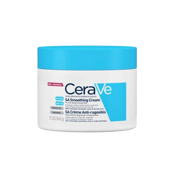 خرید کرم مرطوب کننده قوی سراوی مدل Cerave SA Smoothing cream 10%urea