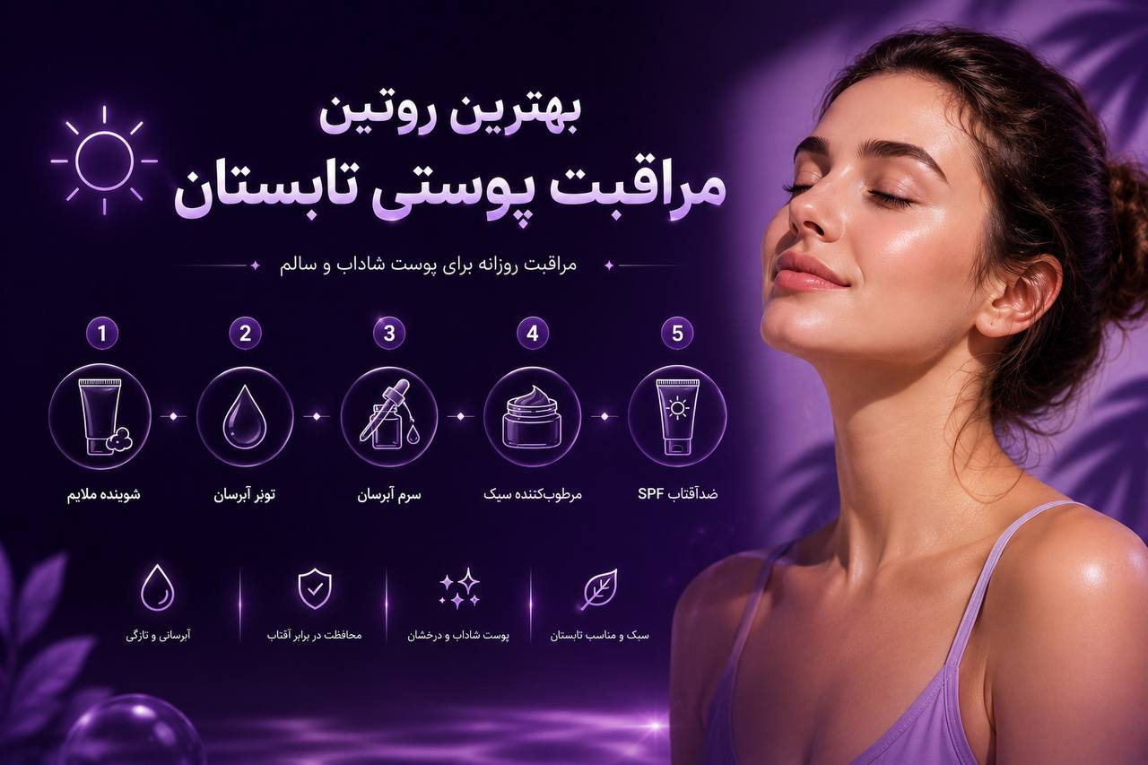 مراقبت ویژه از پوست در تابستان مشاوره سلین بیوتی