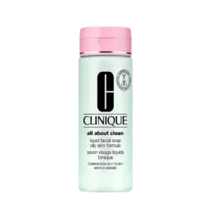 ژل شستشوی صورت کلینیک مخصوص پوست چرب و مختلط clinique all about clean