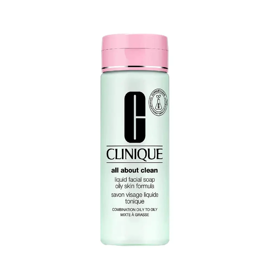 ژل شستشوی صورت کلینیک مخصوص پوست چرب و مختلط clinique all about clean