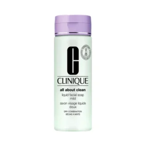 ژل شستشوی صورت کلینیک پوست خشک و مختلط مدل clinique all about clean 200ml Mild