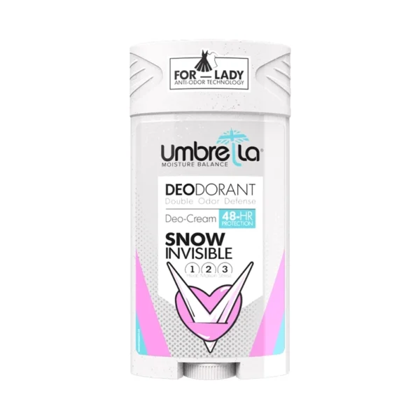 استیک ضد تعریق آمبرلا زنانه مدل اسنو Umbrella Snow Invisible 48H