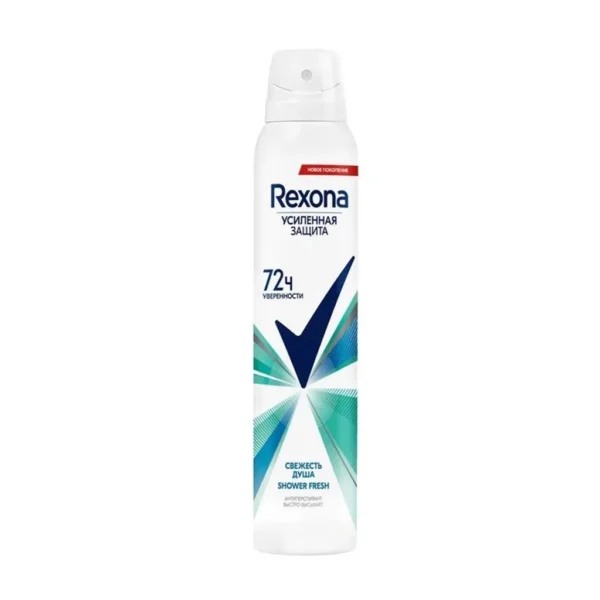 اسپری ضد تعریق رکسونا 72 ساعته شاور فرش مدل Rexona Shower Fresh 72H