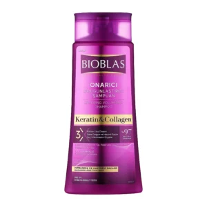 شامپو کراتین و کلاژن بیوبلاس ضد ریزش و حجم دهنده مو BIOBLAS Keratin & Collagen