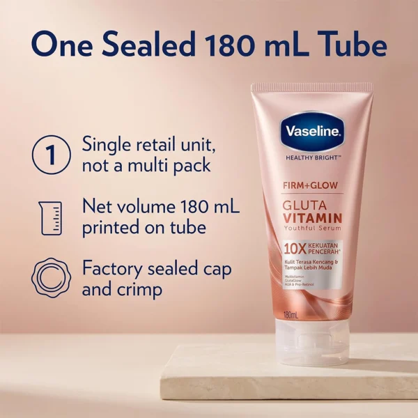 خرید لوسیون سرم روشن کننده بدن وازلین VASELINE Gluta Vitamin serum