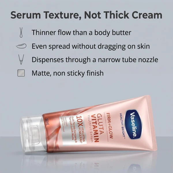 قیمت و خرید لوسیون سرم روشن کننده بدن وازلین VASELINE Gluta Vitamin serum اصل