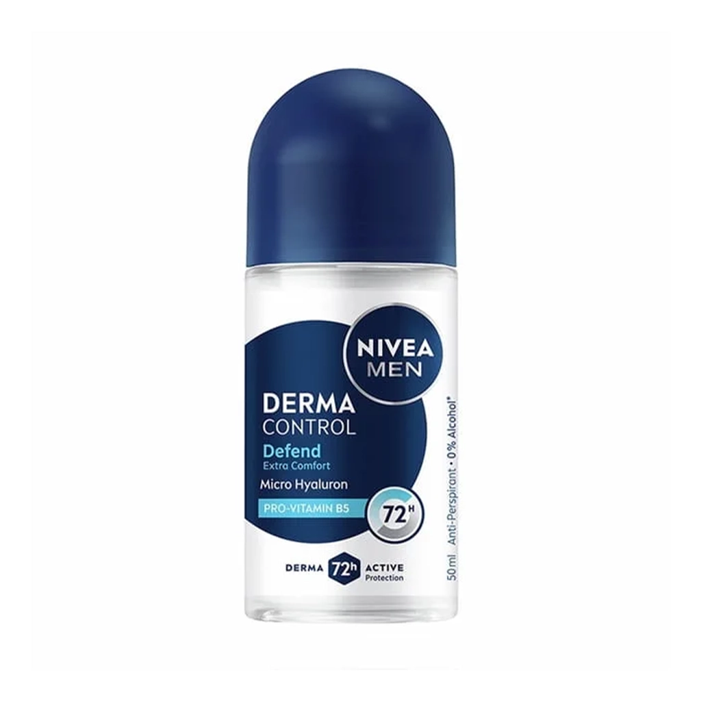 مام رول ضد تعریق مردانه نیوآ درما کنترل NIVEA men Derma Control