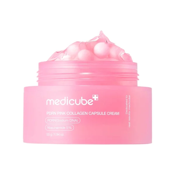 کرم کلاژن و PDRN مدی کیوب medicube Pink Collagen Capsule Cream