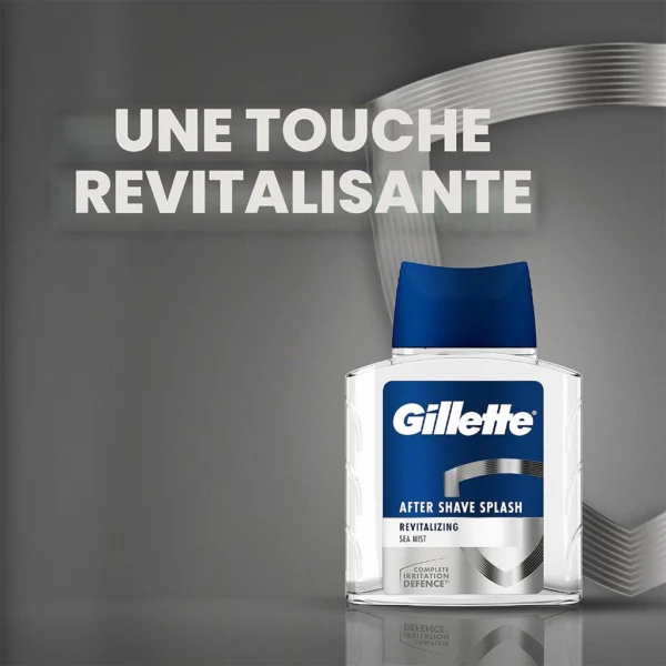 خرید افتر شیو ژیلت رایحه دریایی Gillette Revitalizing Sea Mist After Shave Splash اصل