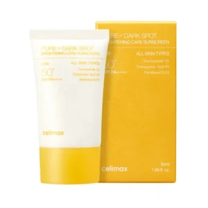 خرید ضد آفتاب ضد لک و کنترل منافذ سلیمکس Celimax Pore + Dark Spot Brightening Care Sunscreen