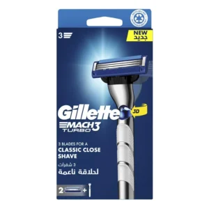 ست تیغ اصلاح ژیلت مچ ۳ توربو Gillette Mach3 Turbo